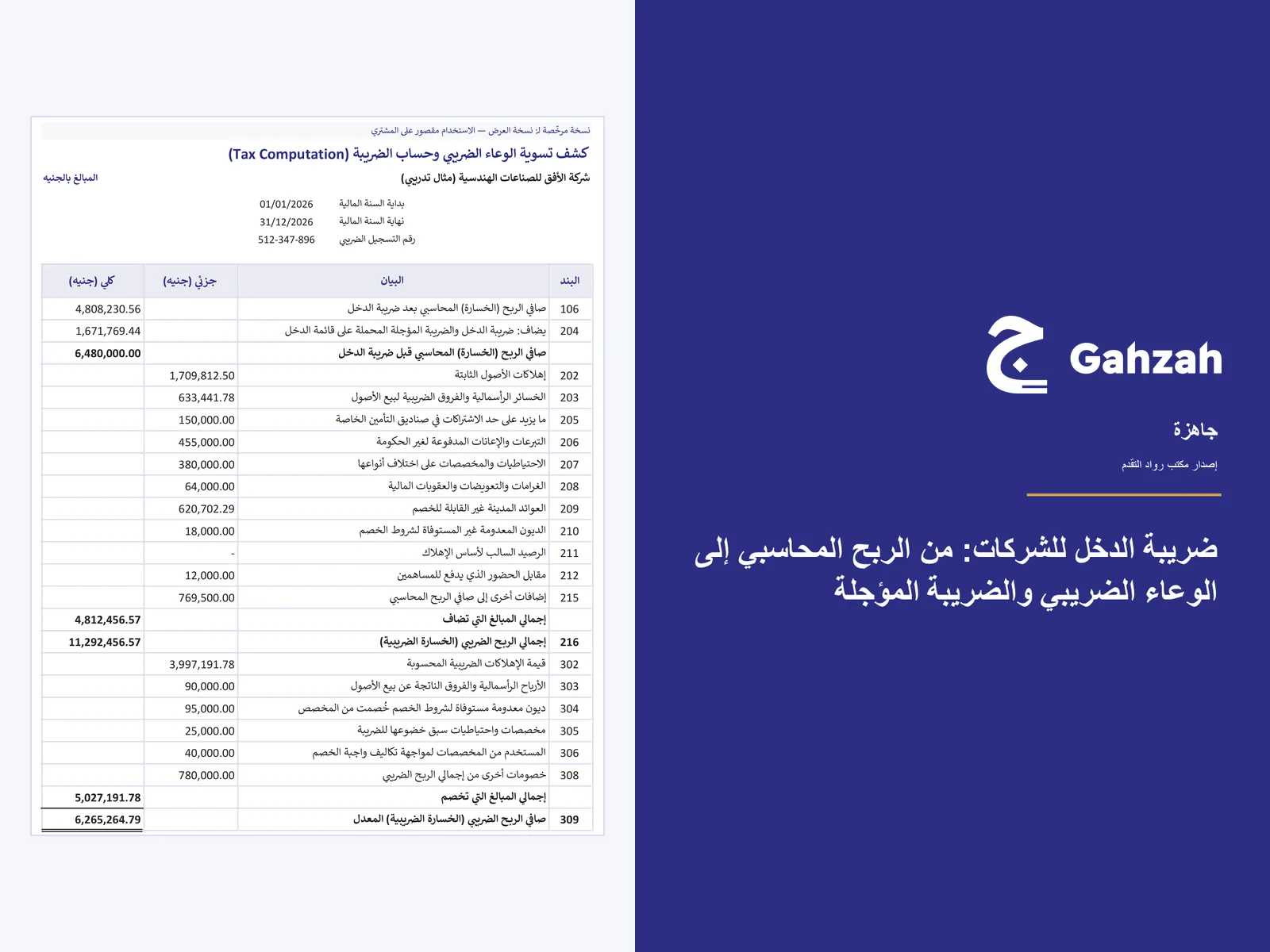 صورة منتج ضريبة الدخل للشركات