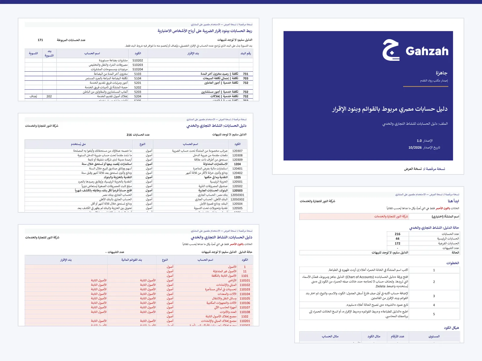صورة منتج دليل حسابات مصري
