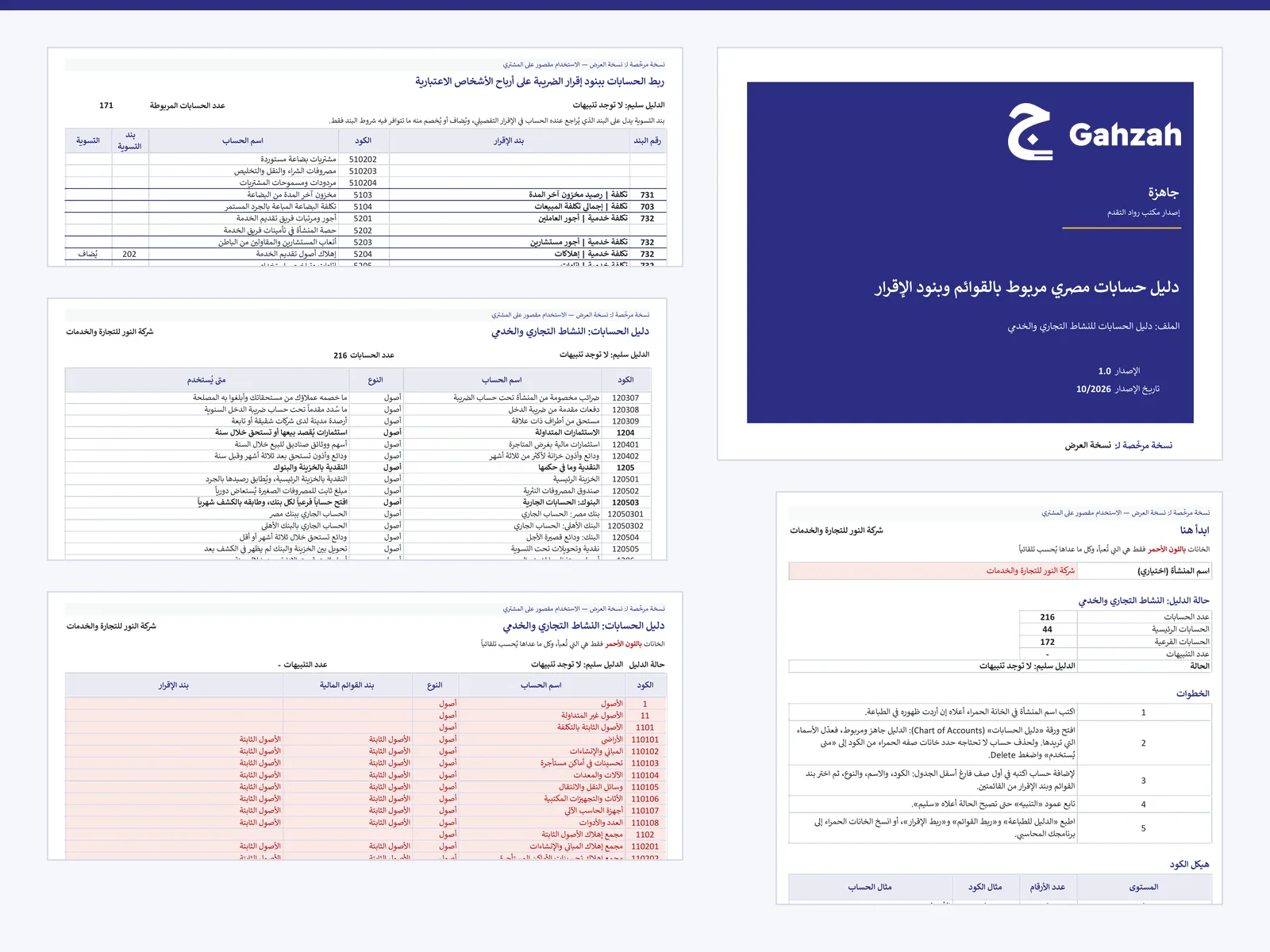 صورة منتج دليل حسابات مصري