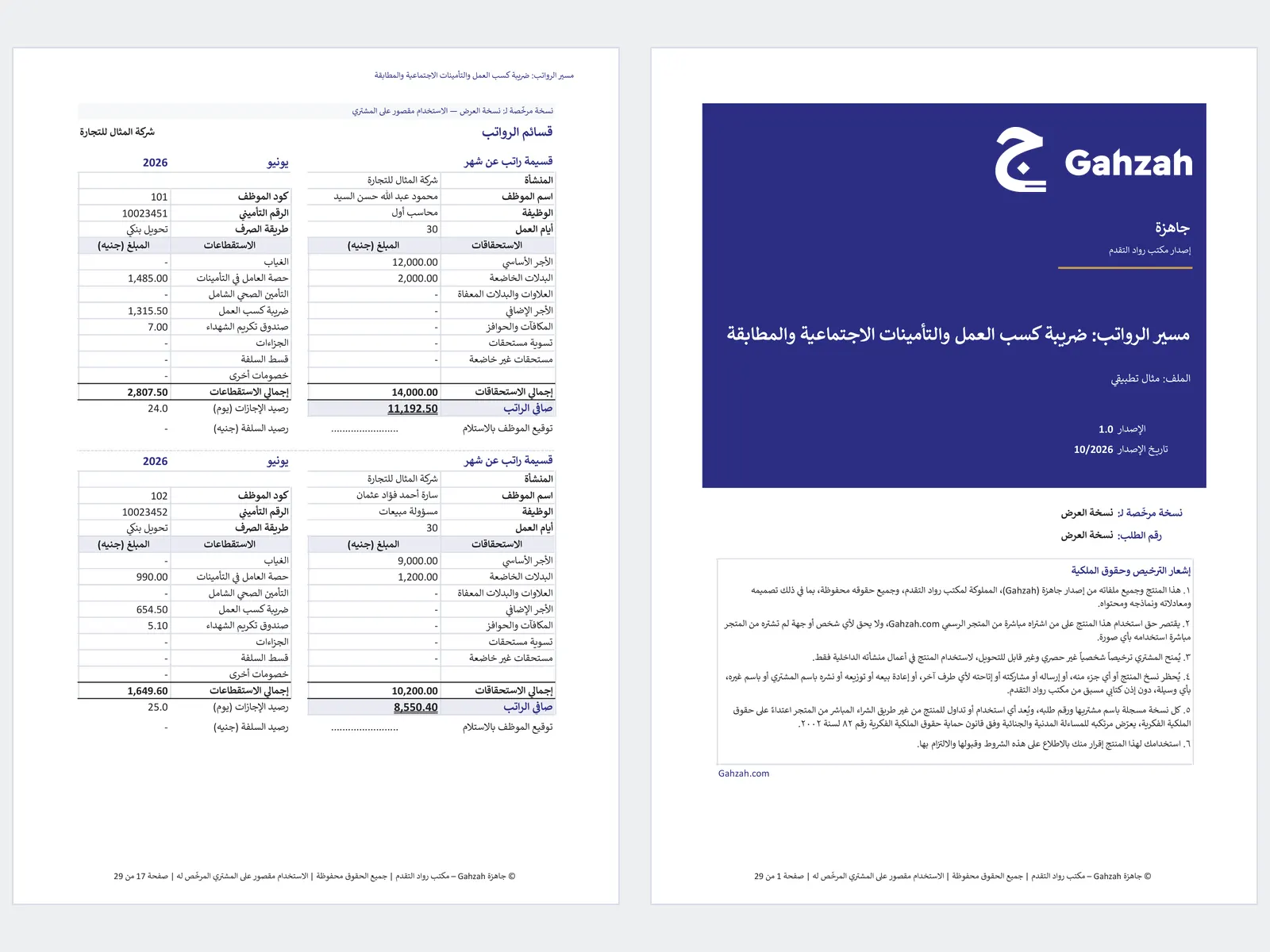 صورة منتج مسير الرواتب